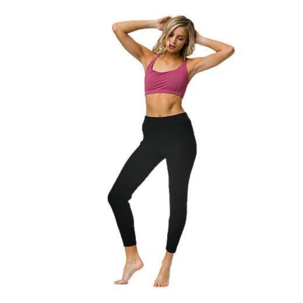 BRAND NEW women onzie ballet black pants size S (chunky knit fabric)